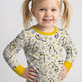New Year Silly Goose Bamboo Two Piece Long Sleeve Pajama Set