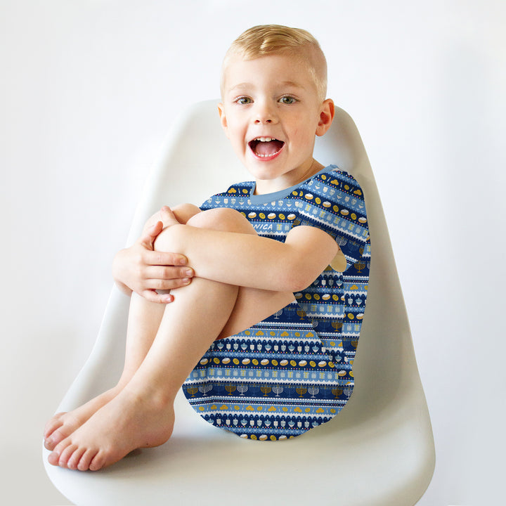 Template Zweiteiliges Pyjama-Set mit kurzen Ärmeln und Shorts