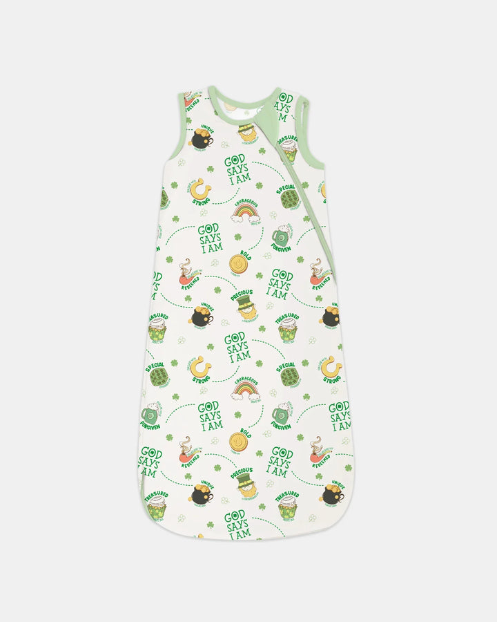 St Patrick's Day God Says I Am Sleep Bag