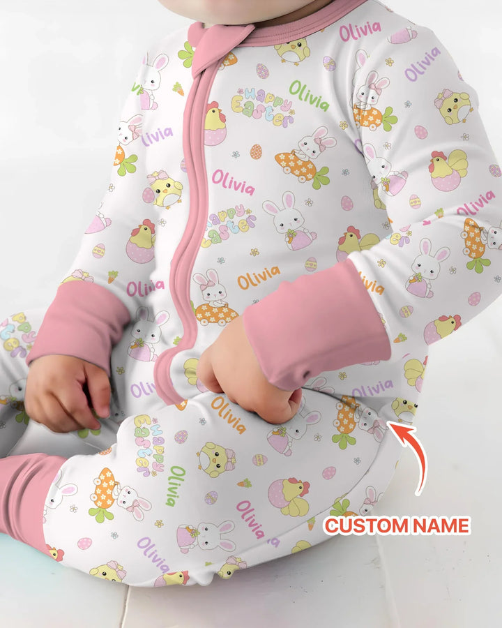 Custom name Happy Easter Convertible Zippy