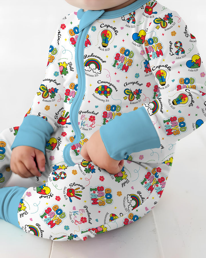 Gerippte Babykleidung mit individuellem Foto - Weich &amp; Skizzenhaft