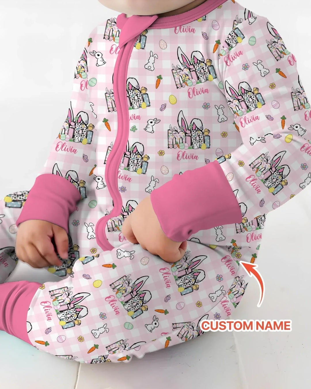 Gerippte Babykleidung mit individuellem Foto - Weich &amp; Skizzenhaft