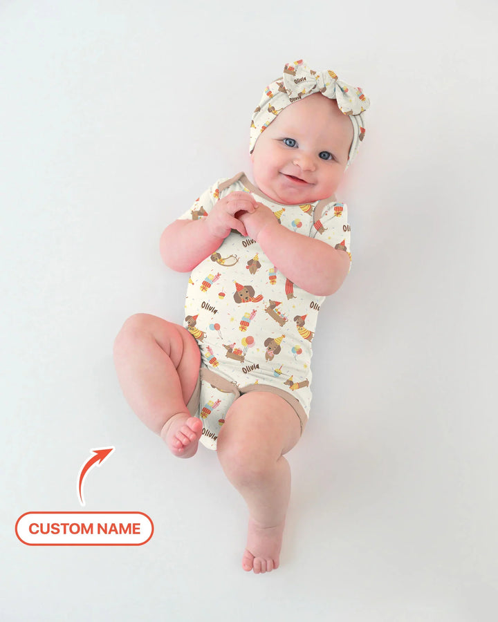 Gerippte Babykleidung mit individuellem Foto - Weich &amp; Skizzenhaft