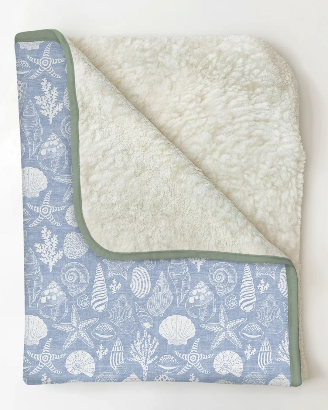Coastal Treasures Bamboo Blanket