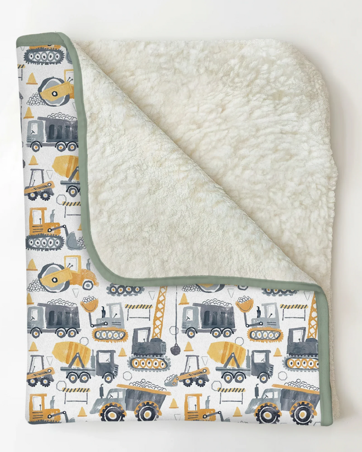 Construction Crew Bamboo Blanket