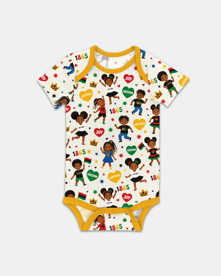 Celebrate Juneteenth Freedom Bamboo Bodysuit