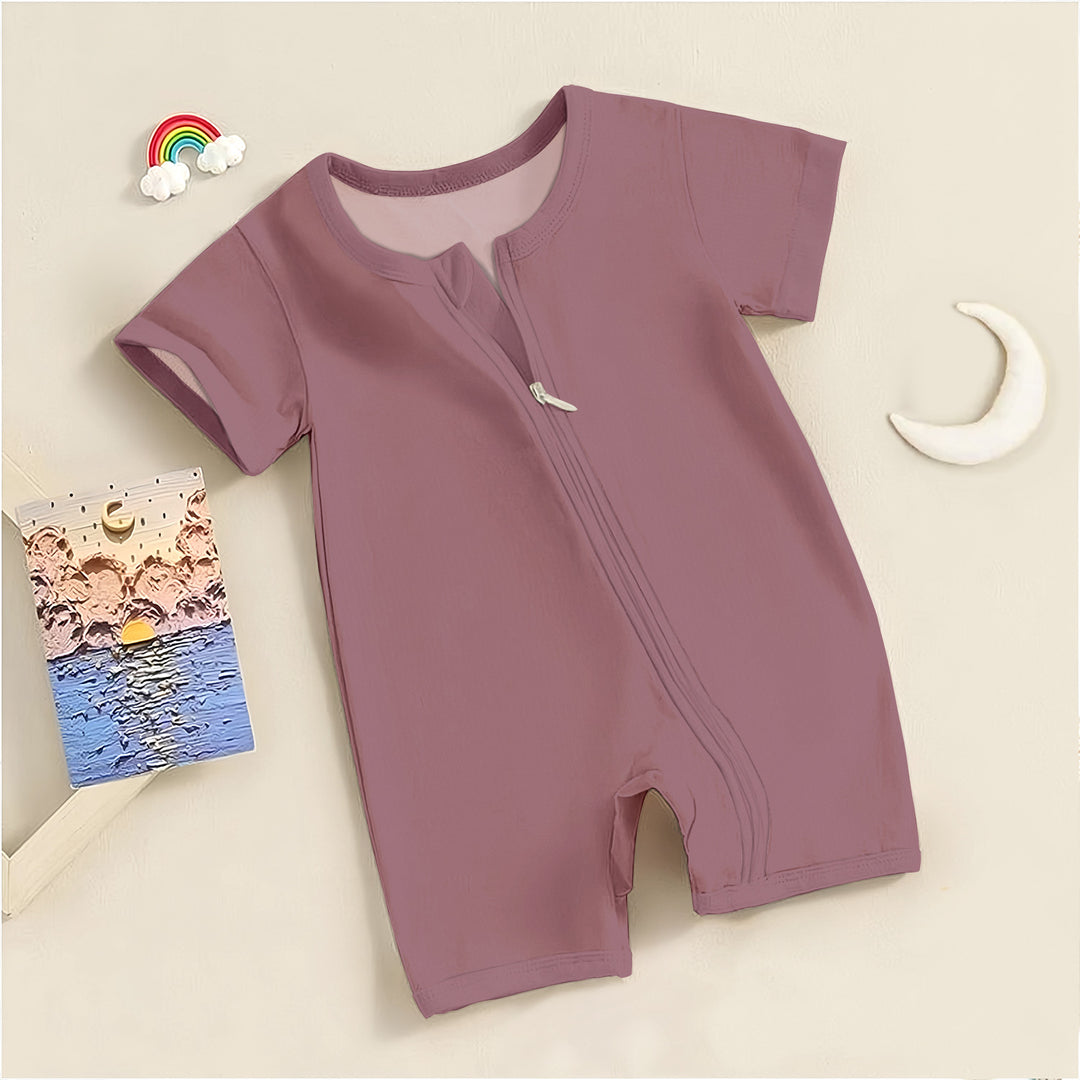 Dusty Rose Bamboo Fabric Baby Clothing – Soft and Elegant