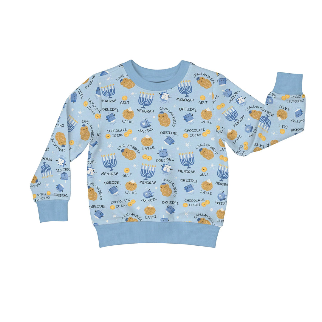 Family Hanukkah Matching Crewneck Sweatshirt