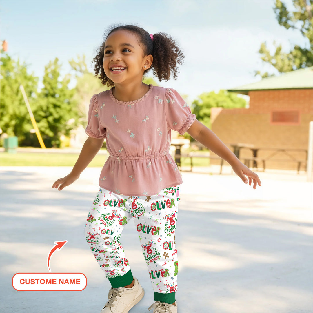 Custom Name "Whimsical Little Things" Jogger