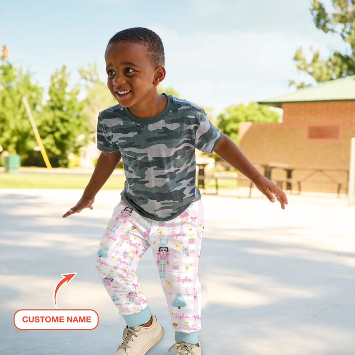 Nutcracker And Ballerinas Custom Name Jogger