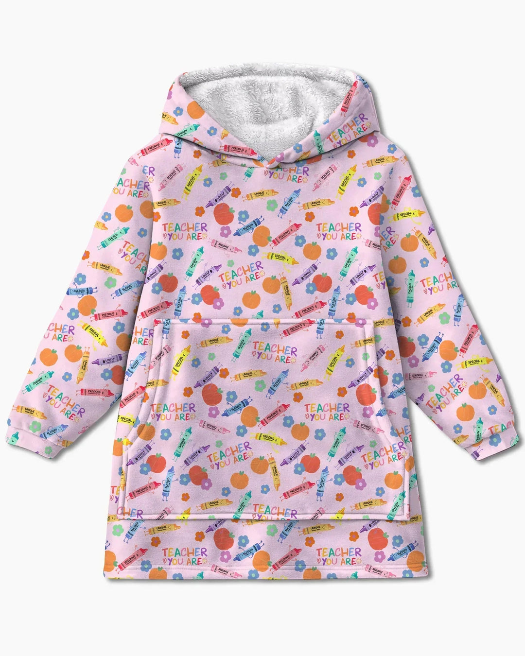 Teacher You Are Special Bamboo Blanket Hoodie