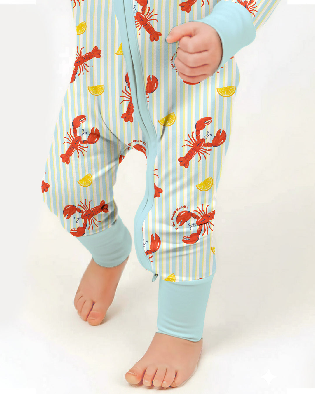 Crawfish Pinch Bamboo Convertible Zippy