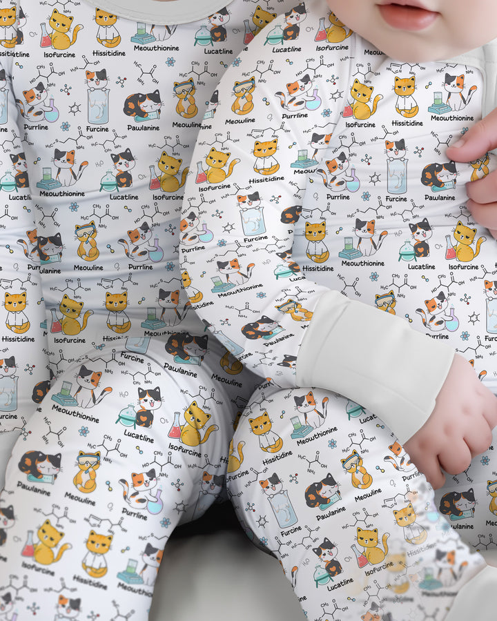 Biochemistry Cat Bamboo Convertible Zippy