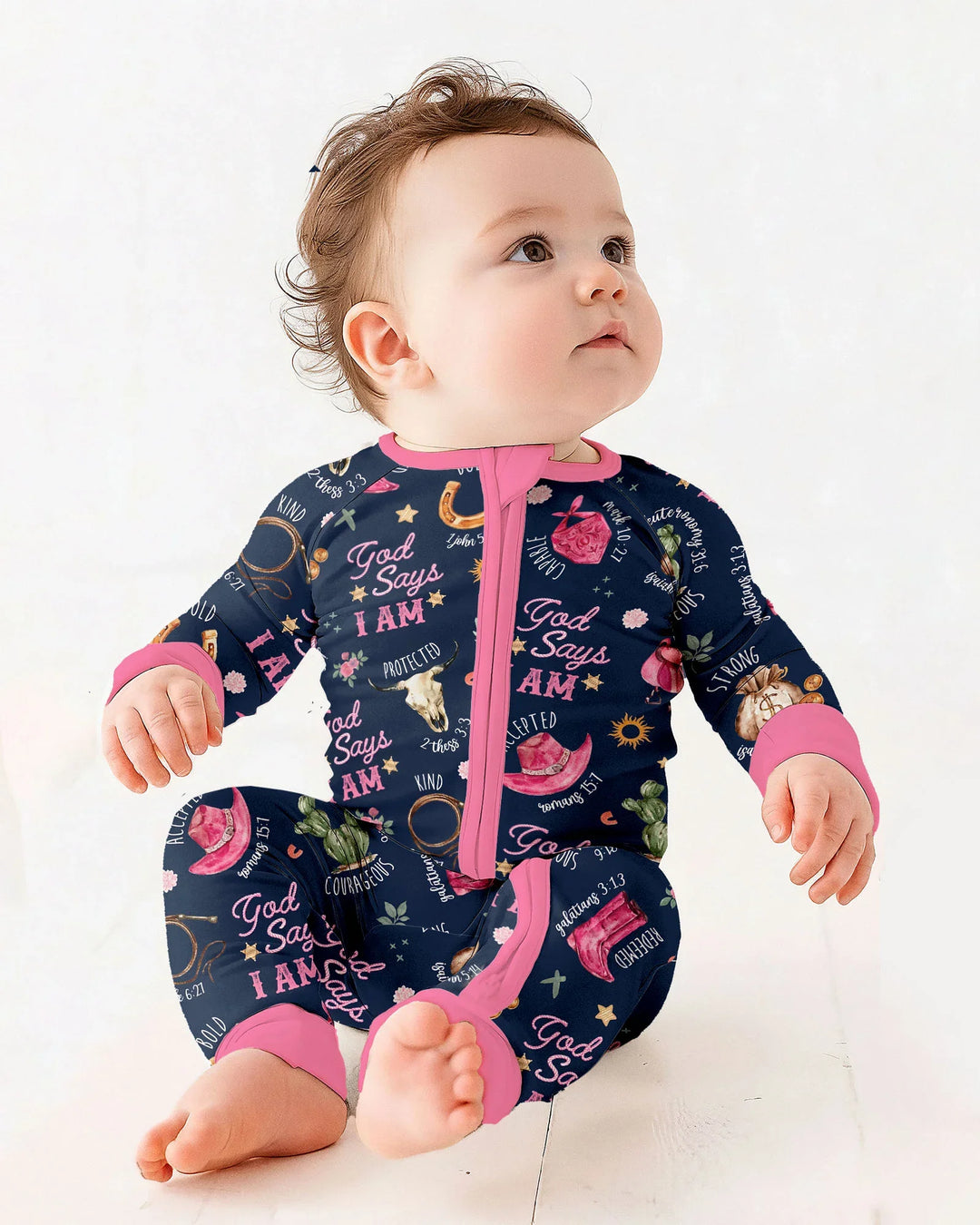 Gerippte Babykleidung mit individuellem Foto - Weich &amp; Skizzenhaft