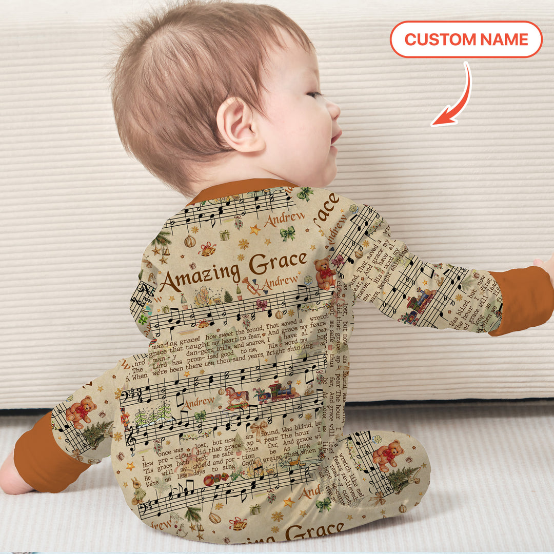 Amazing Grace Custom Name Convertible Zippy