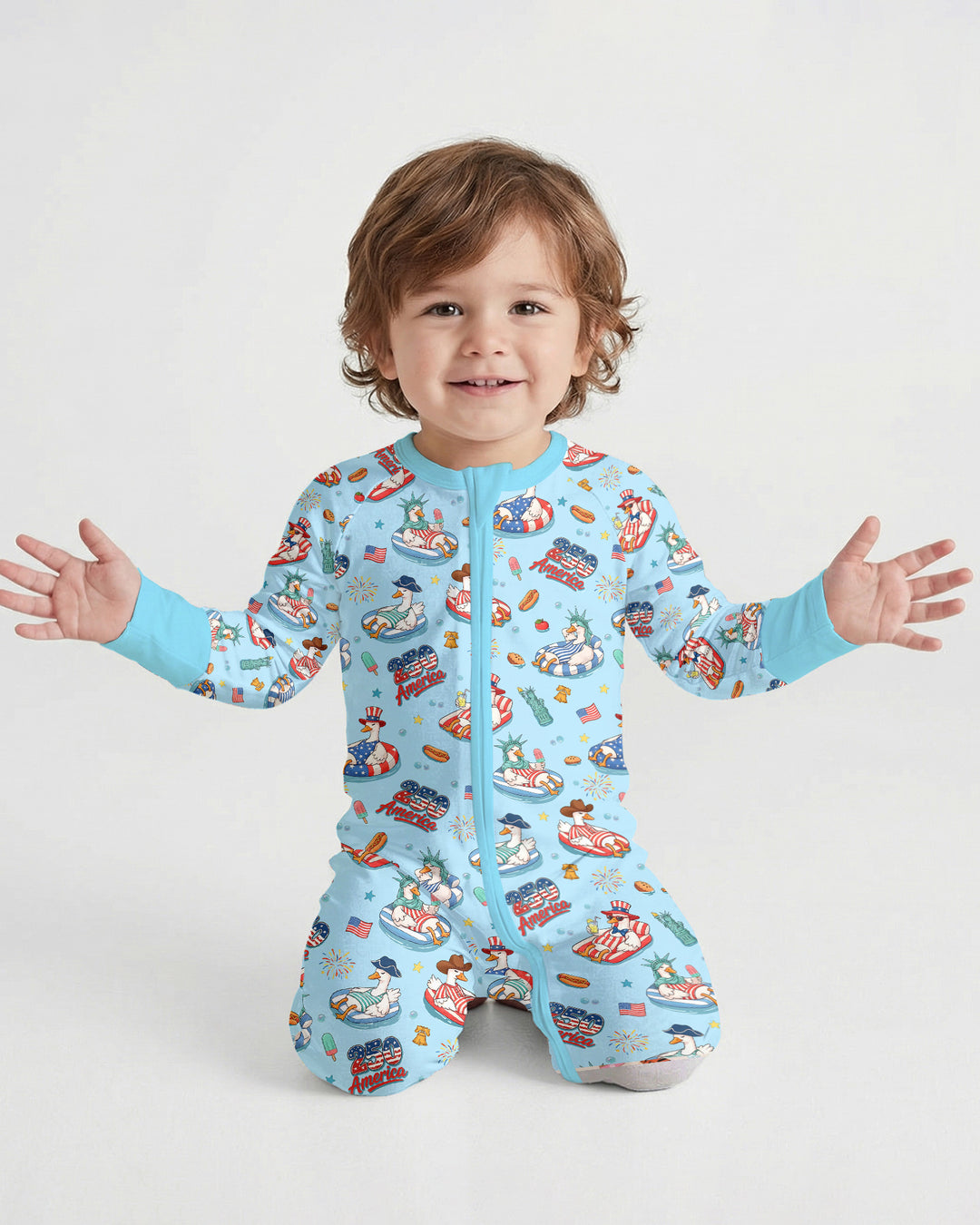 Gerippte Babykleidung mit individuellem Foto - Weich &amp; Skizzenhaft