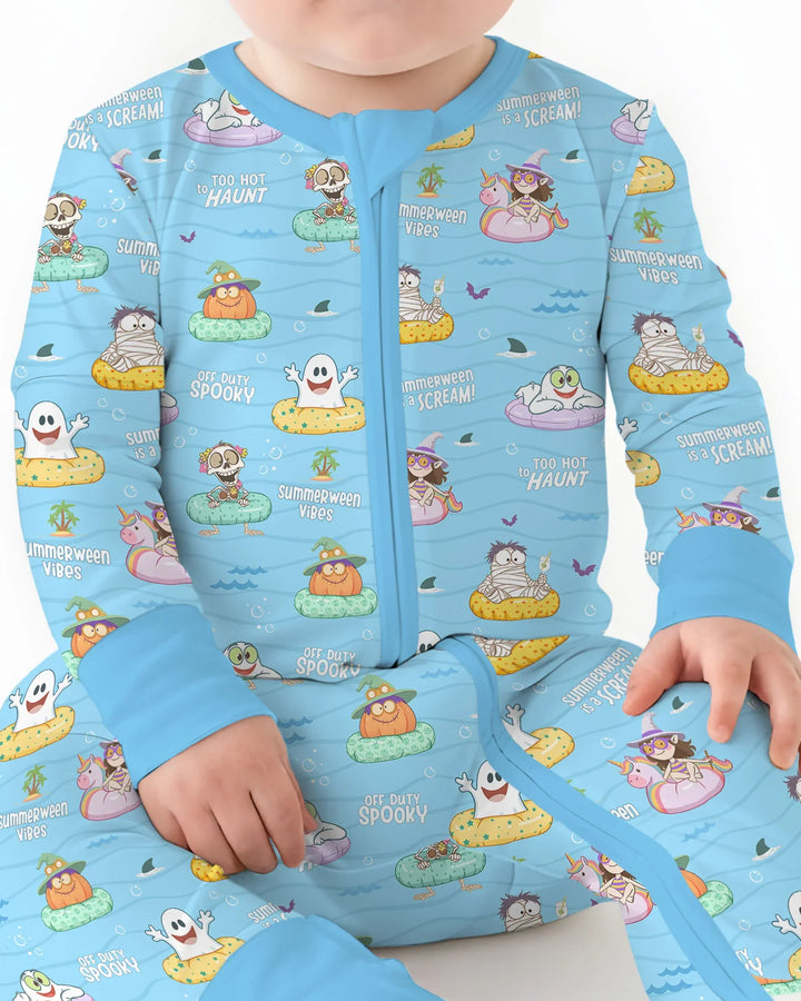 Summerween Cartoon Bamboo Convertible Zippy