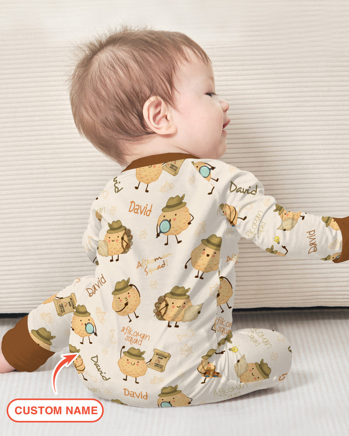 Custom Name Passover Afikoman Convertible Zippy