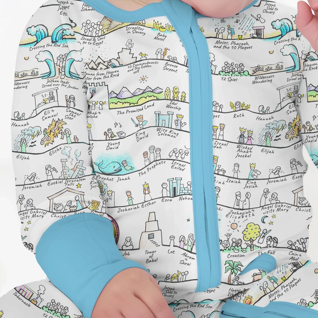 Bible Story Journey Family Matching Convertible Zippy