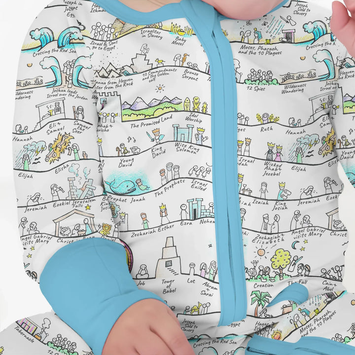 Bible Story Journey Family Matching Convertible Zippy