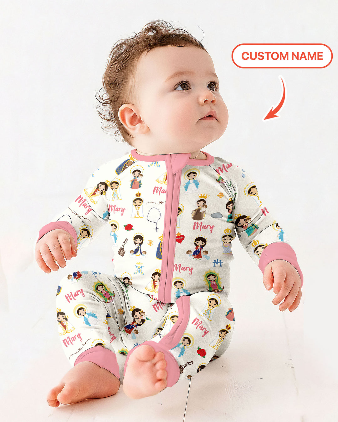 Custom Name Mother Mary Convertible Zippy