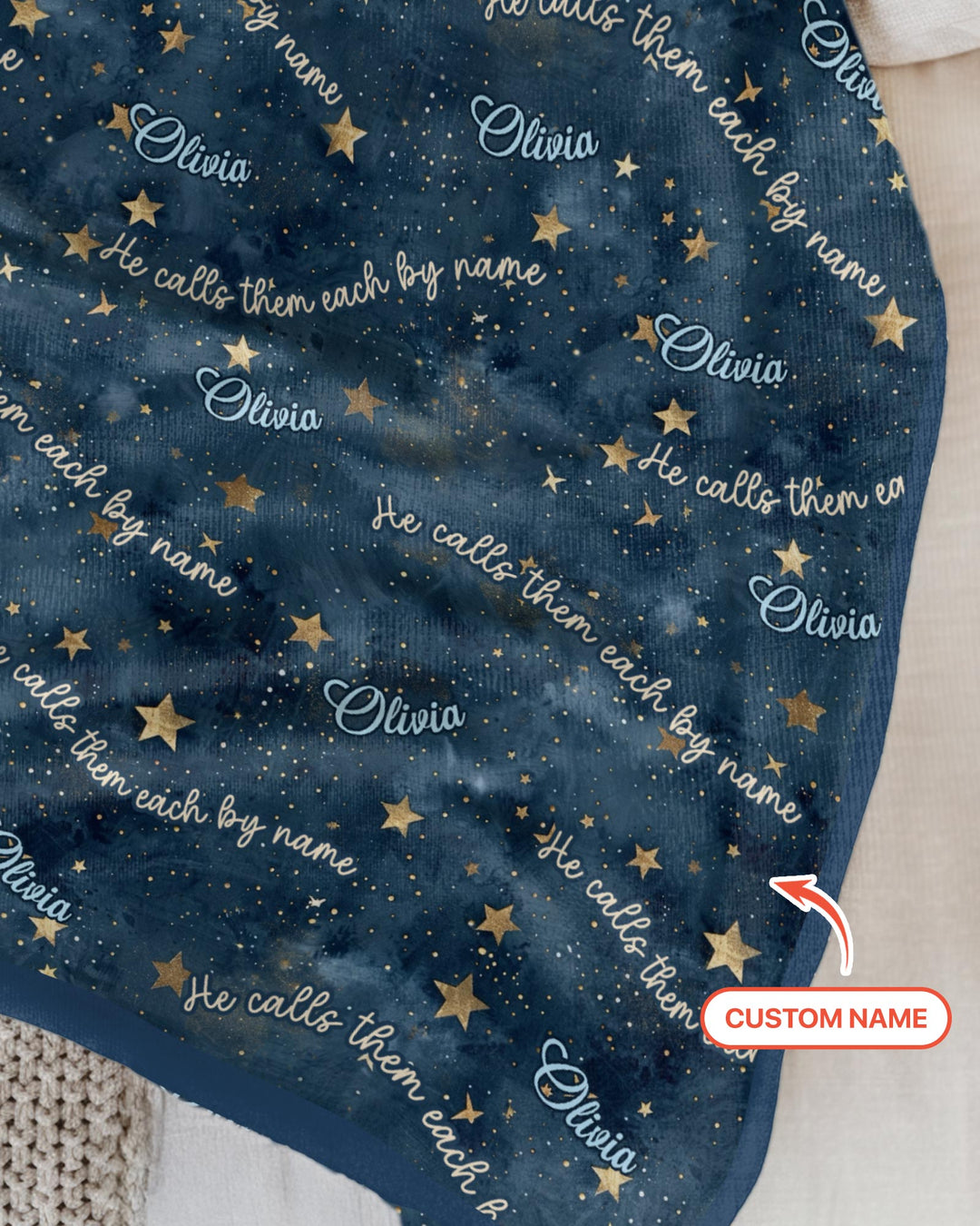 Called By Name — Personalized  Bamboo Blanket