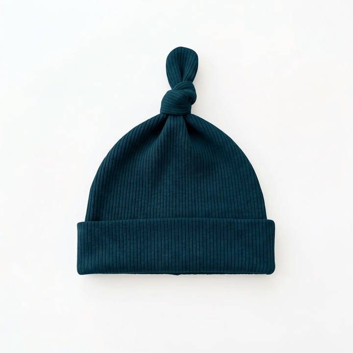 Ribbed Bamboo Knotted Hat