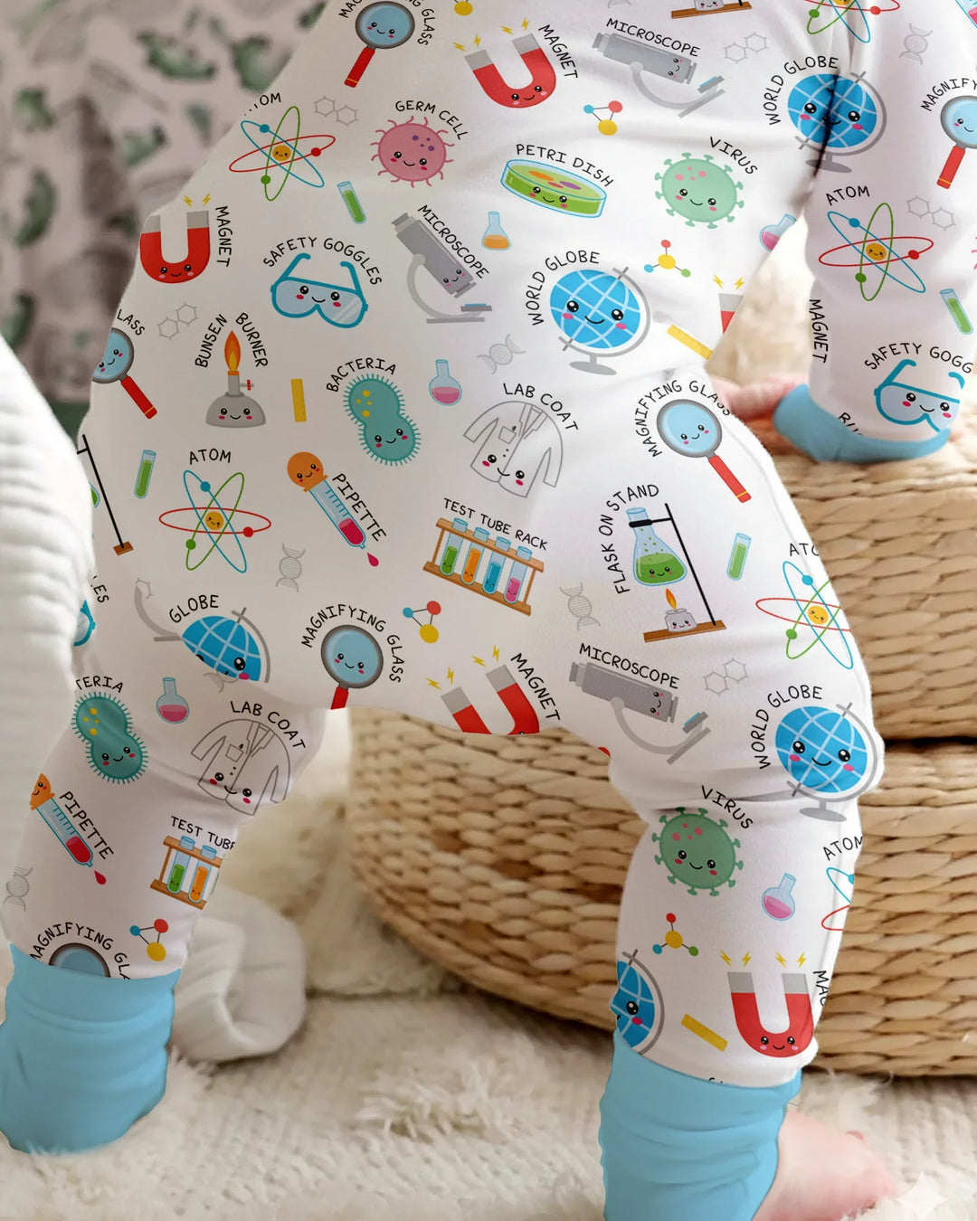 Science Fun Family Matching Bamboo Convertible Zippy