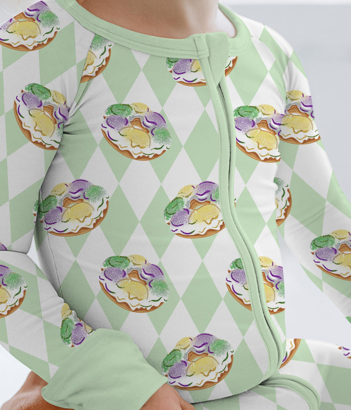 Mardi Gras Donut Convertible Zippy