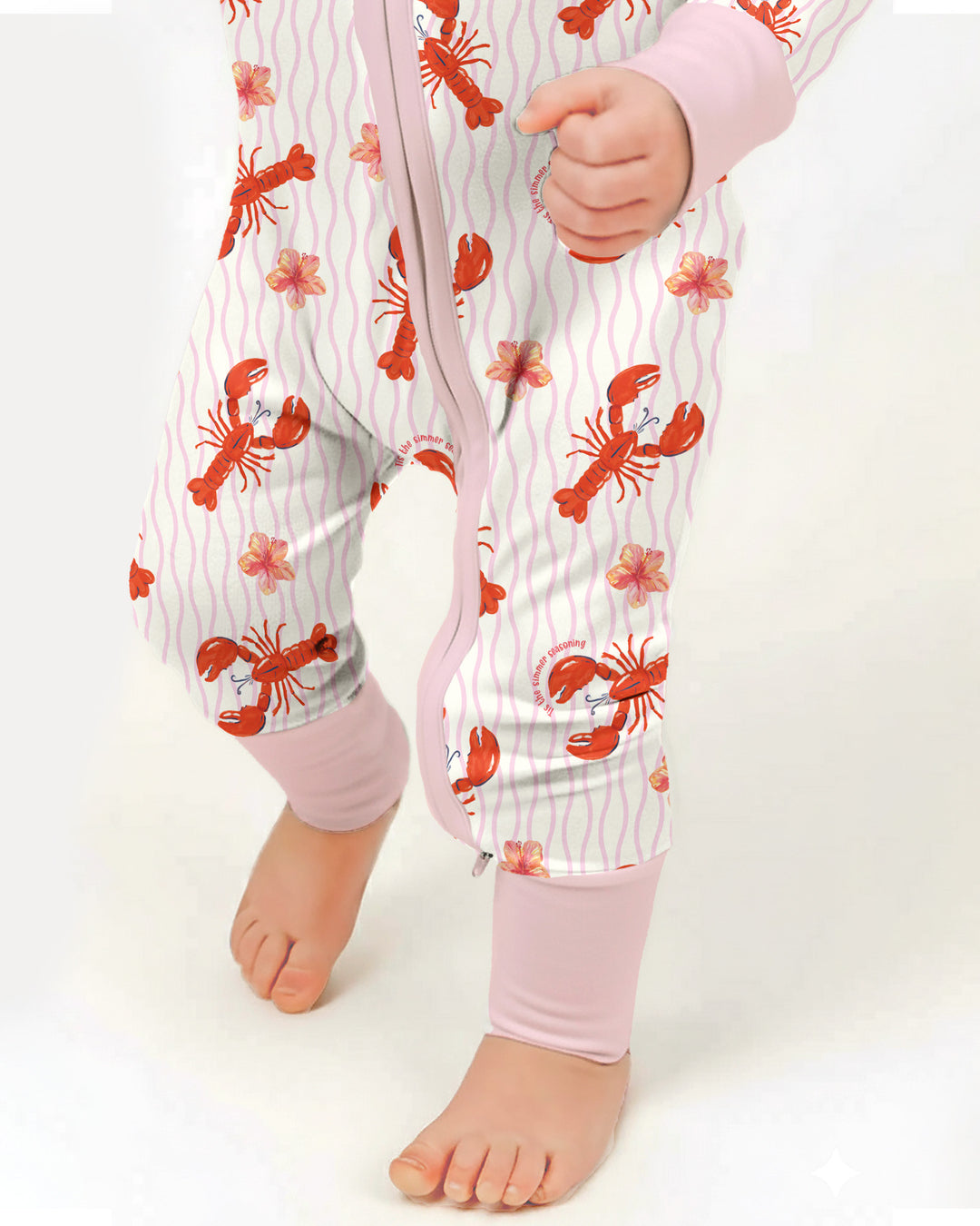 Crawfish Pinch Bamboo Convertible Zippy