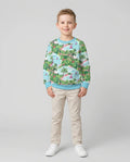Preppy Coast Beach Club Bamboo Crewneck Sweatshirt