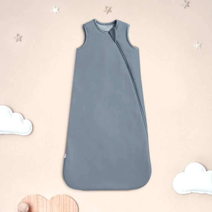 Slate Blue Baby Sleep Bag Bambus - cool und komfortabel
