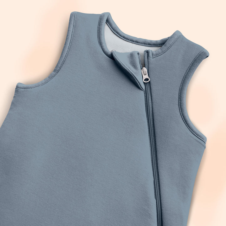 Slate Blue Baby Sleep Bag Bambus - cool und komfortabel