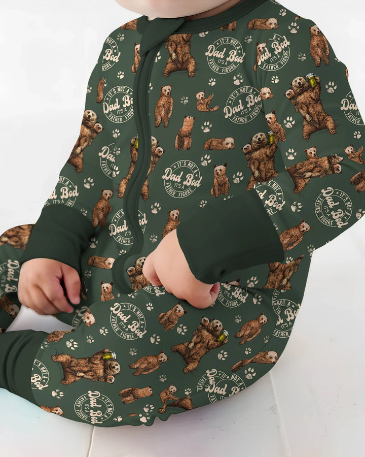 Gerippte Babykleidung mit individuellem Foto - Weich &amp; Skizzenhaft