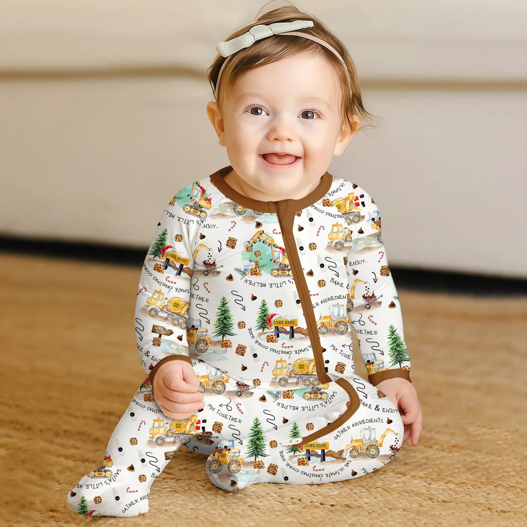 Gerippte Babykleidung mit individuellem Foto - Weich &amp; Skizzenhaft