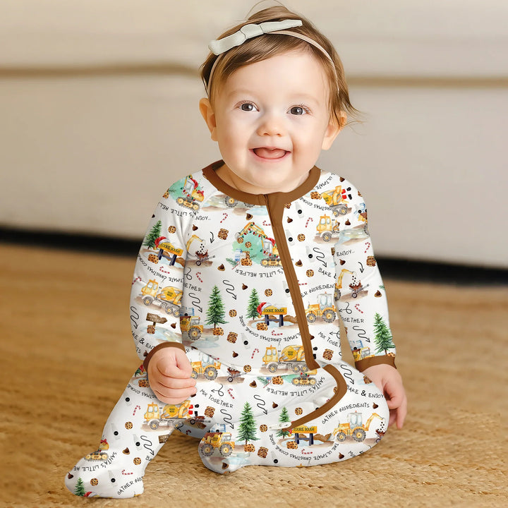 Gerippte Babykleidung mit individuellem Foto - Weich &amp; Skizzenhaft