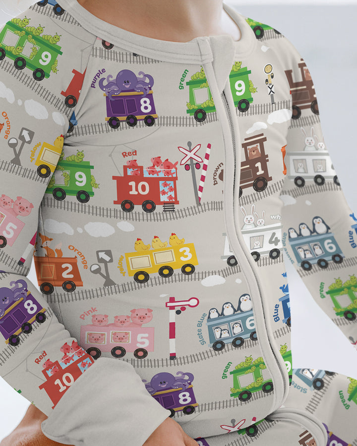 Color Train Bamboo Convertible Zippy