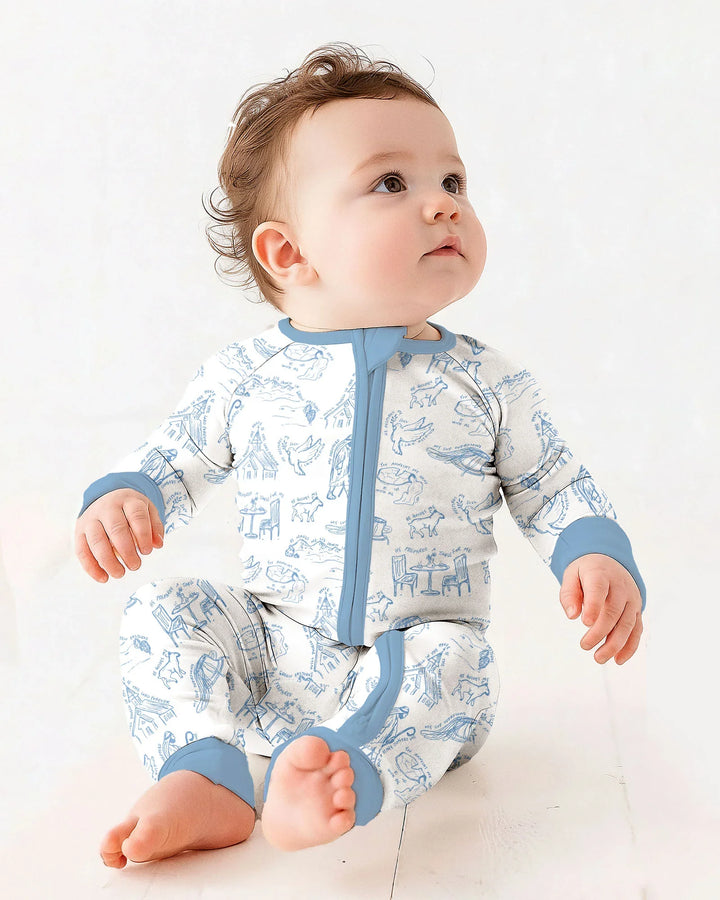 Psalm 23 Sketch Bamboo Convertible Zippy