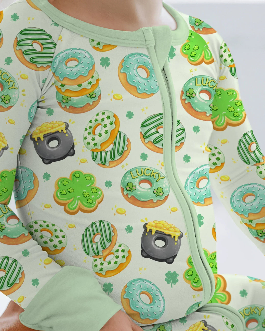 St. Patrick's Day Donut Convertible Zippy