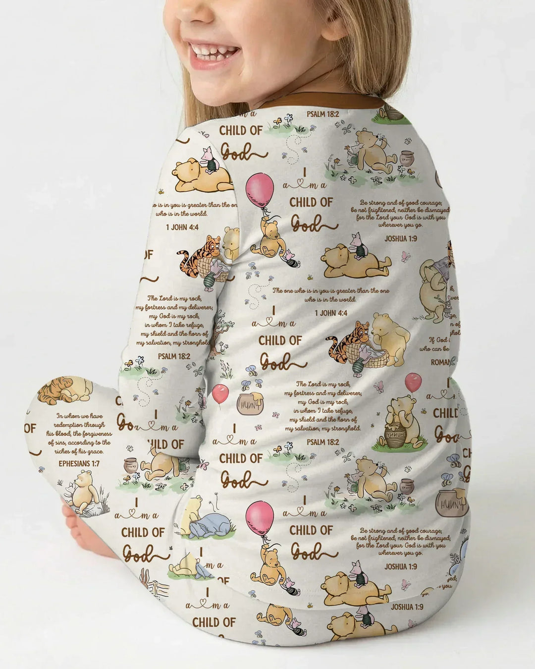 Child of God Whimsy Woodland Two Piece Long Sleeve Pajama Set