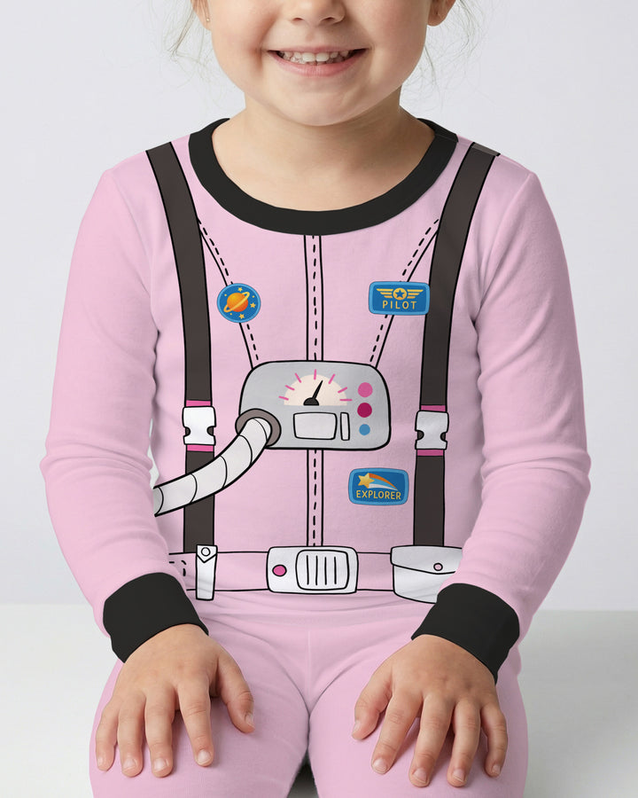 Future Astronaut Bamboo Two Piece Long Sleeve Pajama Set
