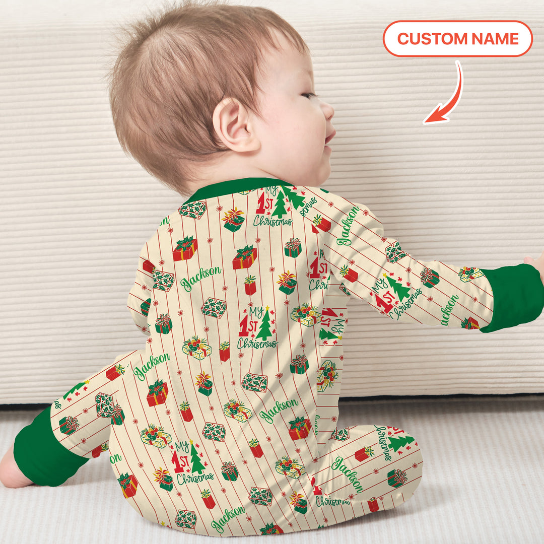 Gerippte Babykleidung mit individuellem Foto - Weich &amp; Skizzenhaft