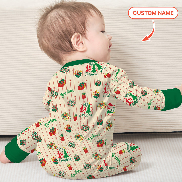 Gerippte Babykleidung mit individuellem Foto - Weich &amp; Skizzenhaft