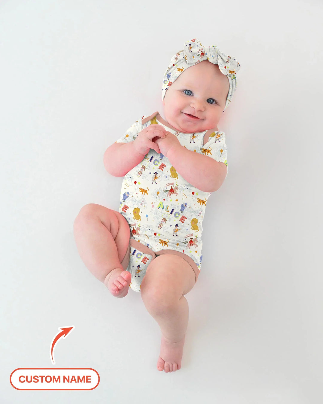 Gerippte Babykleidung mit individuellem Foto - Weich &amp; Skizzenhaft