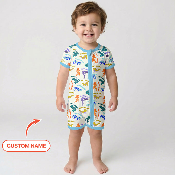 Custom Name Little Salamander Shorty Zippy