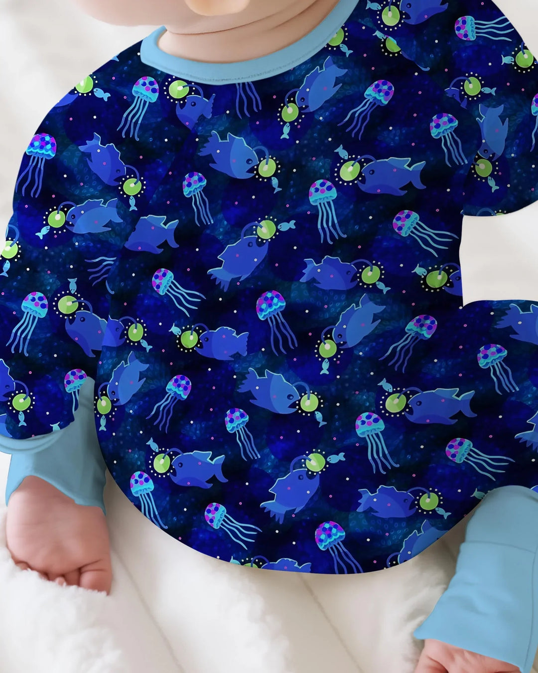 Happy Glow Fish Bamboo Convertible Zippy