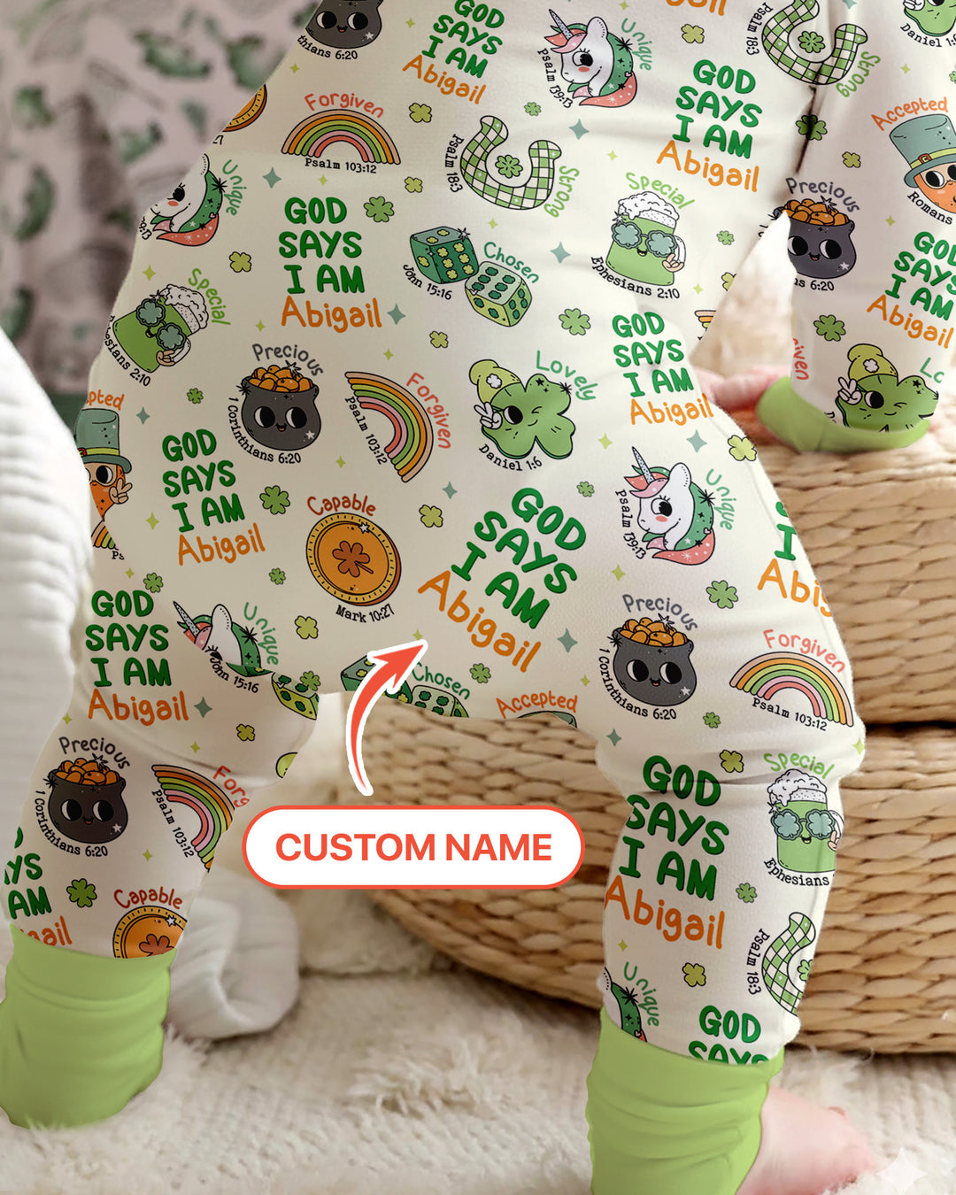 Gerippte Babykleidung mit individuellem Foto - Weich &amp; Skizzenhaft