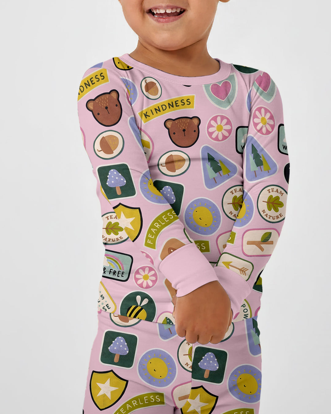 Little Explorer Bamboo Two Piece Long Sleeve Pajama Set