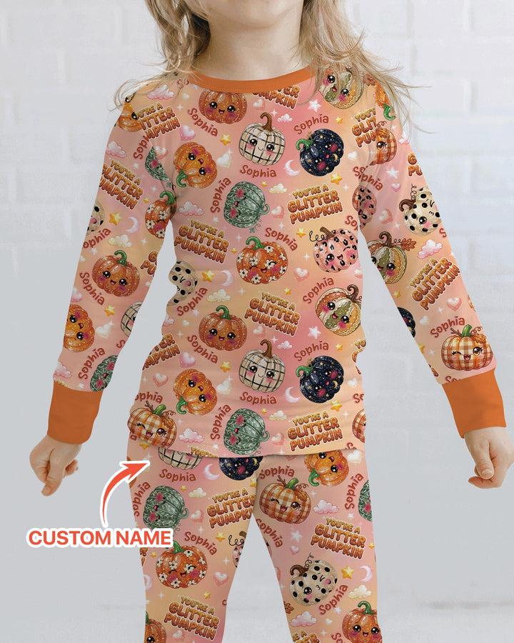 Conjunto de pijama de dos piezas de bambú con mangas largas, plantilla PERSONALIZADA