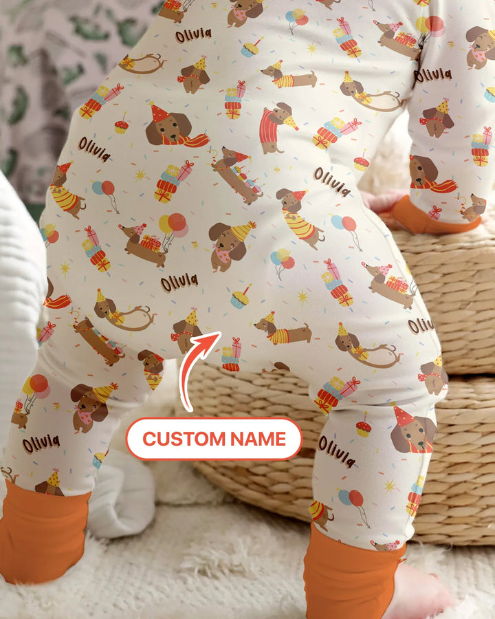 Dachshund Birthday Bamboo Convertible Zippy